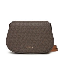 Torebka MICHAEL Michael Kors. Brązowe listonoszki damskie MICHAEL Michael Kors, bez wzorów, bez dodatków. Za 849.99 zł.