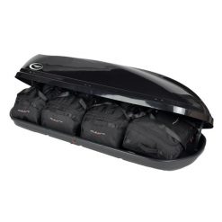 Torby Do Boksu Dachowego Comfort Sport 520 4Szt Kjust. Czarne torby podróżne KJUST, bez wzorów. Za 796.00 zł.