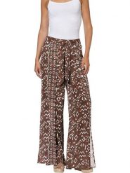 Heine Spodnie w kolorze czerwonobrązowym rozmiar: 34. Brązowe spodnie materiałowe damskie Heine, bez wzorów, z materiału. Za 56.99 zł.