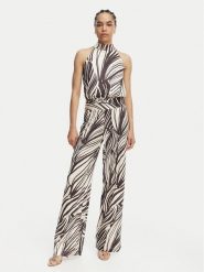 Guess Kombinezon W6GK12 K2937 Brązowy Regular Fit. Brązowe sukienki damskie Guess, z aplikacjami, z syntetyku, bez ramiączek. Za 694.99 zł.