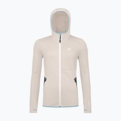 Bluza damska ORTOVOX Fleece Hoody. Białe bluzy damskie ORTOVOX, bez wzorów, bez kaptura. Za 909.99 zł.