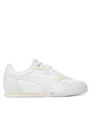 Puma Sneakersy BELLA DONNA L 402672 02 Biały. Białe obuwie sportowe damskie Puma, ze skóry, bez zapięcia. Za 199.99 zł.