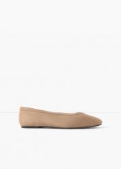 Baleriny. Brązowe balerinki damskie bonprix, bez wzorów. Za 82.99 zł.