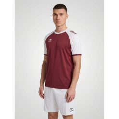 Koszulka Hummel League. Białe bluzki damskie Hummel, bez wzorów, eleganckie, bez kołnierzyka, bez ramiączek. Za 185.00 zł.