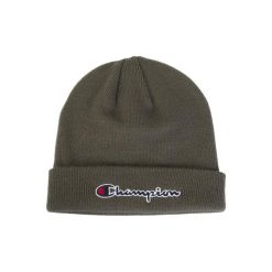 Czapka dla dorosłych Champion Beanie. Brązowe czapki damskie Champion, na zimę, bez wzorów, z poliesteru. Za 73.00 zł.