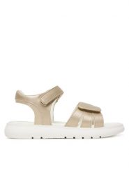 Tommy Hilfiger Sandały Velcro Sandal T1A2-34275-1372 Złoty. Żółte sandały dziewczęce Tommy Hilfiger, ze skóry, bez obcasa, bez zapięcia. Za 289.99 zł.