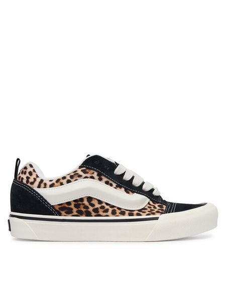 Vans Tenisówki Knu Skool VN000E9XYY61 Brązowy. Brązowe obuwie sportowe damskie Vans, bez wzorów, ze skóry, bez zapięcia. Za 298.99 zł.