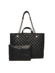 Guess Torebka Giully II HWQG96 73290 Czarny. Czarne torebki klasyczne damskie Guess, ze skóry, bez dodatków. Za 519.99 zł.