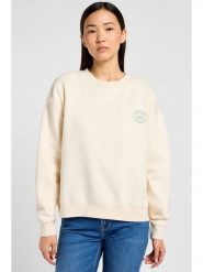 Lee Bluza w kolorze kremowym rozmiar: XL. Brązowe bluzy damskie Lee, xl, bez wzorów, bez kaptura. Za 100.99 zł.
