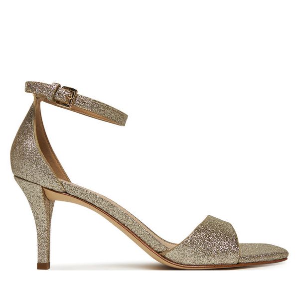 Sandały MICHAEL Michael Kors. Żółte sandały damskie MICHAEL Michael Kors, bez wzorów, bez obcasa, na szpilce, bez zapięcia. Za 679.99 zł.