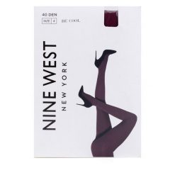 Rajstopy Nine West. Czerwone rajstopy Nine West, bez wzorów. Za 29.99 zł.