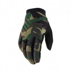Rękawiczki rowerowe 100% Brisker Gloves. Brązowe rękawiczki damskie 100%, bez wzorów. Za 104.99 zł.