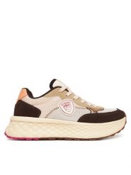 Blauer Sneakersy F5LYNN01/MEG Brązowy. Brązowe obuwie sportowe damskie Blauer, z materiału, bez zapięcia. Za 479.99 zł.