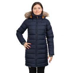 Kurtka puchowa damska Rab Deep Cover. Niebieskie kurtki damskie RAB, s, bez wzorów, z puchu, bez kaptura. Za 939.99 zł.