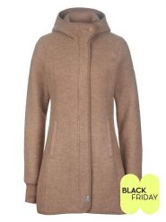 Finside Kurtka polarowa "Kansa" w kolorze jasnobrązowym rozmiar: 36. Brązowe kurtki damskie finside, bez wzorów, z polaru, bez kaptura. Za 354.10 zł.