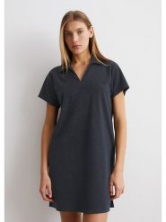 Marc O´Polo Bodywear Sukienka w kolorze antracytowym rozmiar: L. Czarne sukienki damskie bez wzorów, bez ramiączek. Za 160.96 zł.