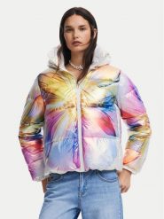 Desigual Kurtka zimowa Kalmar 24WWEW40 Kolorowy Regular Fit. Kurtki damskie Desigual, na zimę, xs, bez wzorów, z syntetyku, bez kaptura. Za 599.99 zł.