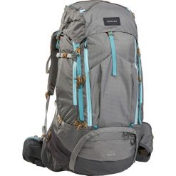 Plecak trekkingowy damski Forclaz MT 500 Air 55+10 l. Szare plecaki FORCLAZ, bez wzorów, z poliamidu. Za 499.99 zł.