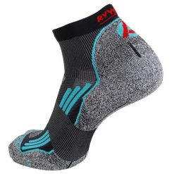 Krótkie skarpety damskie Rywan No Limit Pro Walk. Czarne skarpetki damskie RYWAN, bez wzorów. Za 130.50 zł.