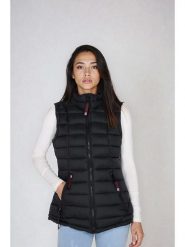 CANADA weather gear Kamizelka pikowana w kolorze czarnym rozmiar: S. Czarne kamizelki damskie CANADA weather gear, s, bez wzorów, bez kaptura. Za 152.99 zł.