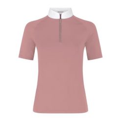 Kobieta konkursowa koszula z zamkiem Kentucky Horsewear Classic. Czerwone koszule damskie KENTUCKY HORSEWEAR, bez wzorów, z materiału, bez kołnierzyka, bez ramiączek. Za 446.50 zł.