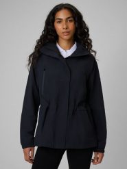 4F Parka przejściowa membrana 5000 damska - czarna L. Czarne parki damskie 4F, l, ze skóry, bez kaptura. Za 399.99 zł.