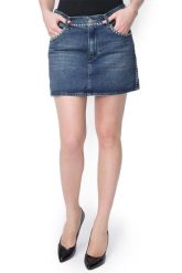 WRANGLER RETRO SKIRT JOLLY GREEN W204TM19G 112127756. Zielone spódnice damskie Wrangler, s, bez wzorów, retro. W wyprzedaży za 49.99 zł.