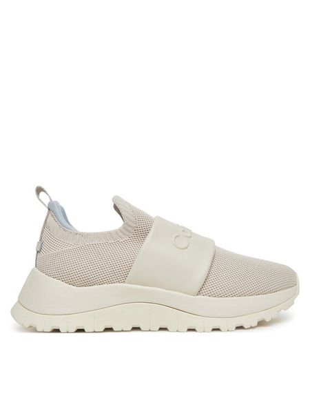 Calvin Klein Sneakersy Runner Slip On - He Nappa HW0HW02415 Écru. Obuwie sportowe damskie Calvin Klein, z materiału, bez zapięcia. Za 279.99 zł.