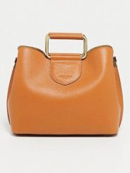 Victor & Hugo Paris Skórzana torebka "Biana" w kolorze jasnobrązowym - 29 x 25 x 13,5 cm rozmiar: onesize. Brązowe torebki klasyczne damskie Victor & Hugo Paris, z materiału, bez dodatków. Za 369.99 zł.