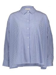 Rich & Royal Bluzka w kolorze błękitnym rozmiar: 42. Niebieskie bluzki damskie Rich & Royal, bez wzorów, z bawełny, bez kołnierzyka, bez ramiączek. Za 169.67 zł.