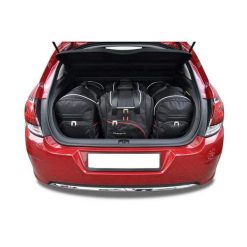 Torby Do Bagażnika Citroen C4 5 Hatchback 2010-2017 4Szt Kjust. Czarne torby podróżne KJUST, bez wzorów. Za 1,196.00 zł.