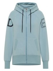 ELBSAND Bluza "Kinea" w kolorze błękitnym rozmiar: L. Niebieskie bluzy damskie ELBSAND, l, bez wzorów, bez kaptura. Za 255.34 zł.