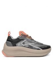 Calvin Klein Sneakersy Chunky Run Ckstripe Lup Tran Rip HW0HW03005 Różowy. Czerwone obuwie sportowe damskie Calvin Klein, z materiału, bez zapięcia. Za 569.99 zł.