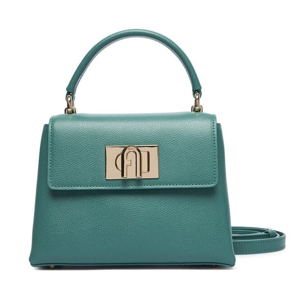 Torebka Furla. Zielone torebki klasyczne damskie Furla, bez dodatków. Za 1,779.00 zł.