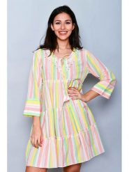 H.H.G. Sukienka ze wzorem rozmiar: L. Sukienki damskie H.H.G., bez wzorów, z bawełny, bez ramiączek. Za 41.49 zł.