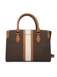 MICHAEL Michael Kors Torebka 30R6GQ6S2B Brązowy. Brązowe shopper bag MICHAEL Michael Kors, bez wzorów, ze skóry, bez dodatków. Za 1,209.00 zł.
