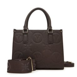 Torebka Valentino. Brązowe kuferki damskie Valentino, bez wzorów, bez dodatków. Za 619.99 zł.