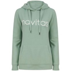 Bluza damska Navitas Hoody. Zielone bluzy damskie NAVITAS, xl, bez wzorów, bez kaptura. Za 188.99 zł.