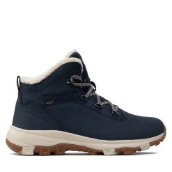 Trekkingi Jack Wolfskin. Niebieskie obuwie trekkingowe damskie Jack Wolfskin, bez zapięcia. Za 559.99 zł.