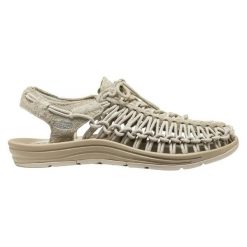 Sandały turystyczne Keen Uneek Lea Abbey. Szare sandały damskie Keen, bez wzorów, bez obcasa, bez zapięcia. Za 580.00 zł.