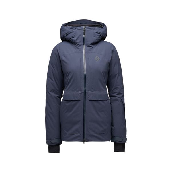 Parka dla kobiet Black Diamond Factor Insulated. Brązowe parki damskie Black Diamond, na zimę, bez kaptura. Za 3,192.00 zł.