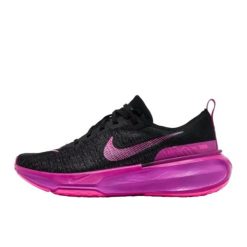 Nike ZoomX Invincible Run 3 Black Vivid Grape. Fioletowe obuwie sportowe damskie Nike, z meshu, bez zapięcia, do biegania. Za 885.40 zł.