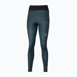 Legginsy damskie Mizuno Printed. Zielone legginsy damskie Mizuno, s, bez wzorów, z elastanu. Za 159.99 zł.