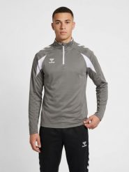 Bluza treningowa zapinana do połowy Hummel Core 2.0. Białe bluzy damskie Hummel, xs, bez wzorów, z materiału, bez kaptura. Za 216.95 zł.