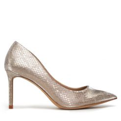 Szpilki Aldo. Czerwone szpilki damskie ALDO, bez wzorów, bez obcasa, na szpilce, bez zapięcia. Za 322.99 zł.