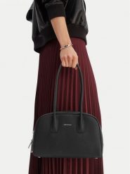 GINO ROSSI Torebka EO-LA-321-1050 Czarny. Czarne torebki klasyczne damskie Gino Rossi, ze skóry, bez dodatków. Za 399.99 zł.