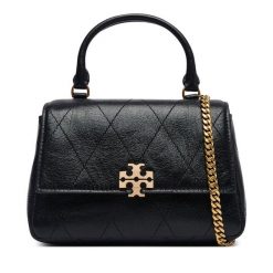 Torebka Tory Burch. Czarne kuferki damskie Tory Burch, bez wzorów, bez dodatków. Za 2,024.00 zł.