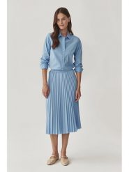 TATUUM Koszula w kolorze błękitnym rozmiar: 42. Niebieskie koszule damskie TATUUM, bez wzorów, bez kołnierzyka, bez ramiączek. Za 156.98 zł.