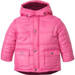 Kurtka parka z kapturem bonprix różowy flaming. Kurtki dziewczęce marki FOUGANZA. Za 79.99 zł.