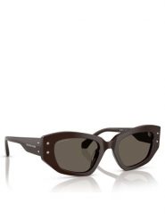 Michael Kors Okulary przeciwsłoneczne 0MK2234B 50 4007/3 Brązowy. Brązowe okulary przeciwsłoneczne damskie Michael Kors. Za 619.99 zł.